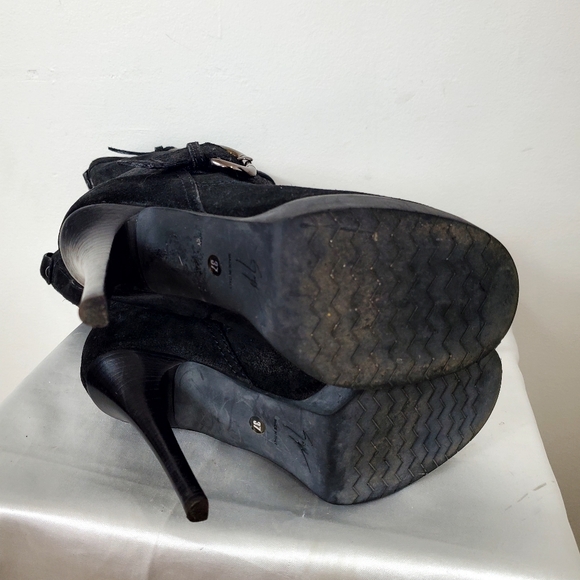 Authantic Giuseppe Zanotti Leather Mid-Calf Boots - Picture 8 of 13